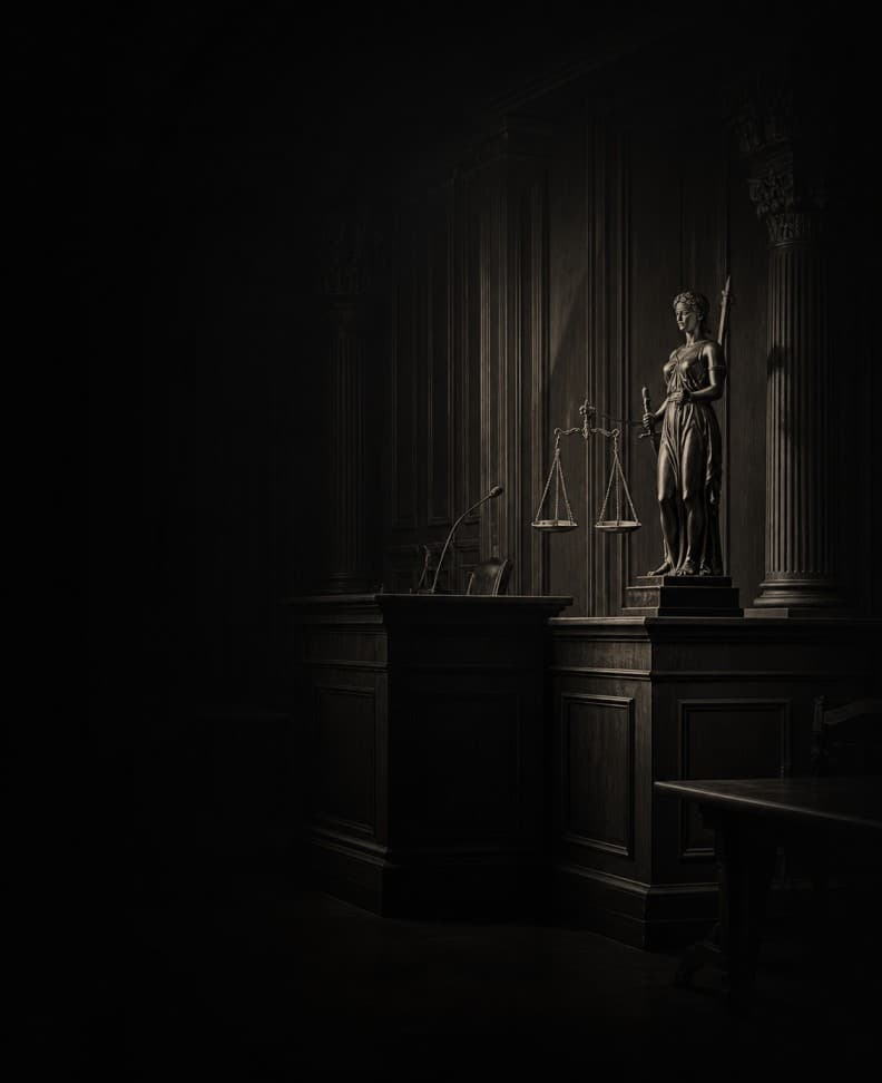A courtroom scene representing new Legal Arena gameplay updates